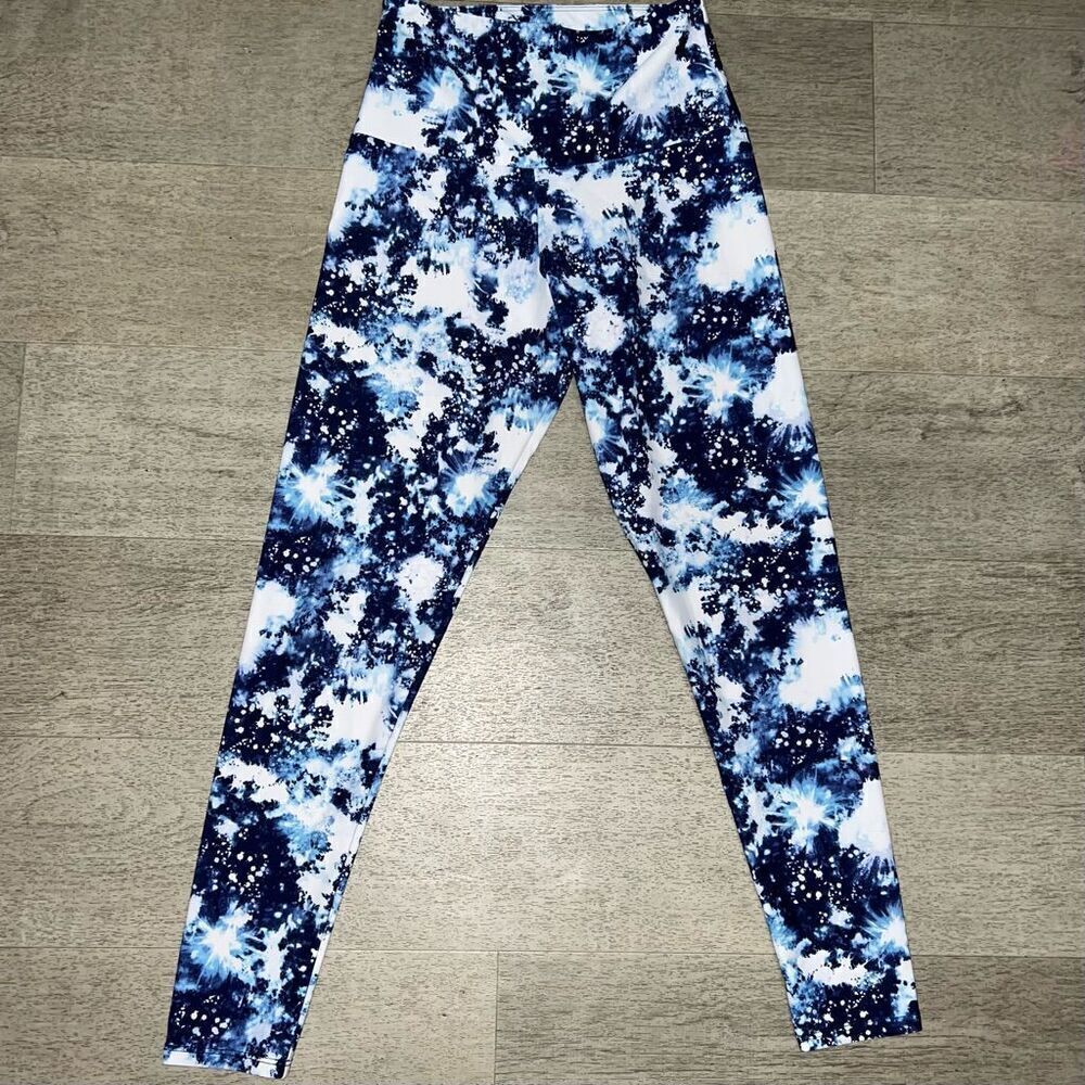Onzie, Stardust Galaxy Print High Rise Midi Length Basic Legging Women’s X-Small